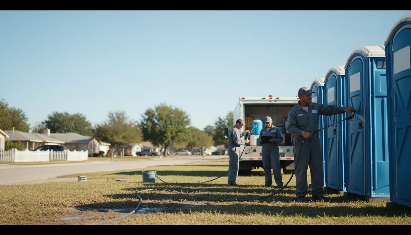Long-Term Portable Toilet Rental in Covington, IN near me